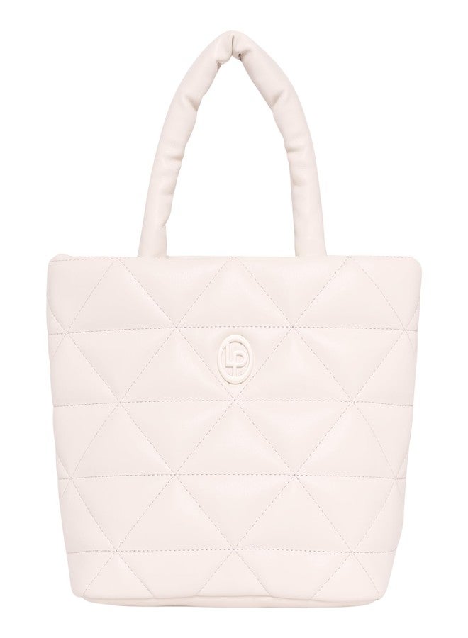 Lino Perros Womens White Tote - Image 2